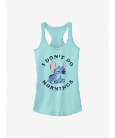 Disney Lilo & Stitch I Don't Do Mornings Girls Tank $9.96 Tanks