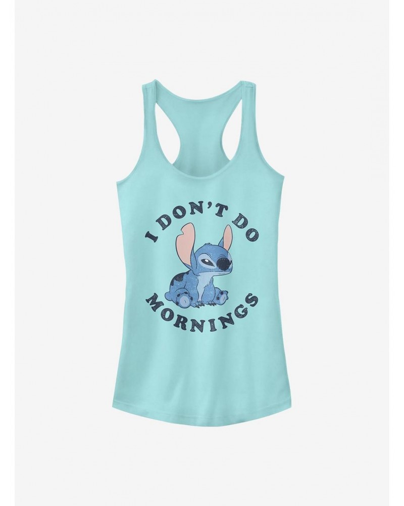 Disney Lilo & Stitch I Don't Do Mornings Girls Tank $9.96 Tanks