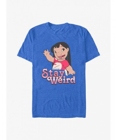 Disney Lilo & Stitch Stay Weird Lilo T-Shirt $8.03 T-Shirts