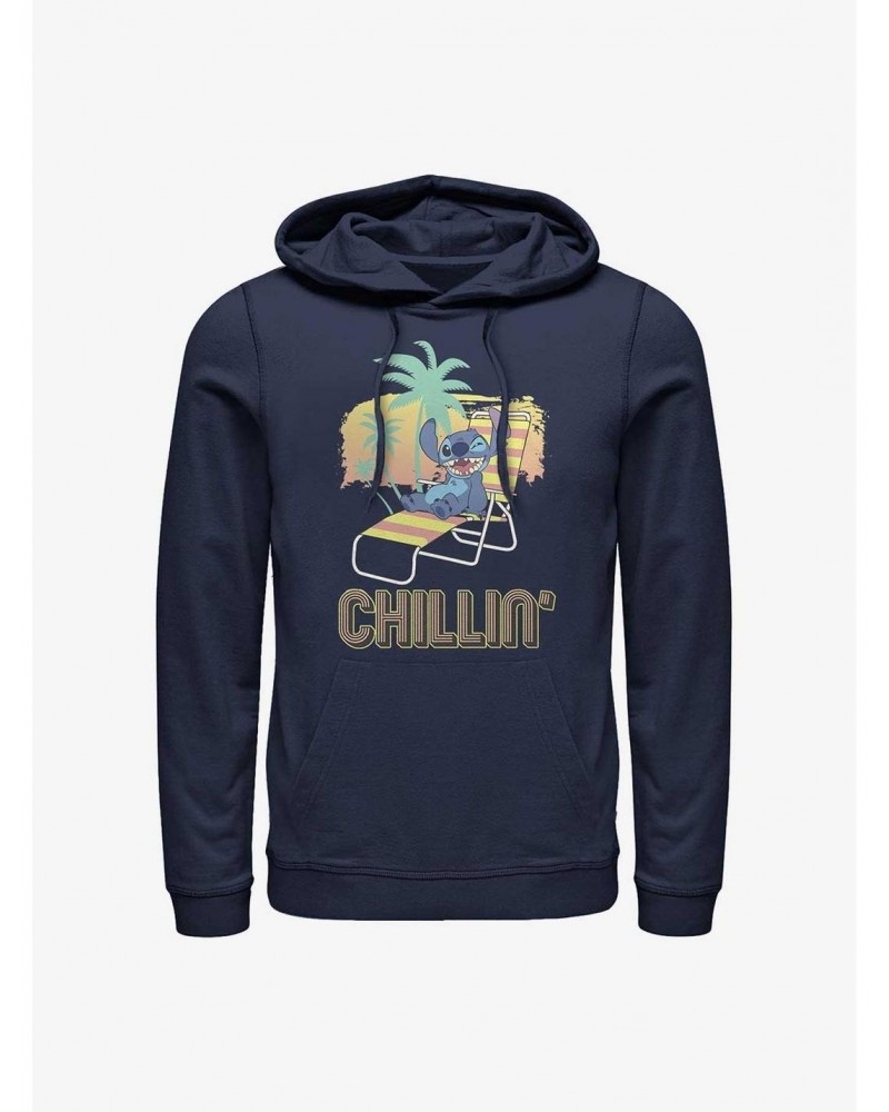 Disney Lilo & Stitch Stitch Chillin Hoodie $15.45 Hoodies