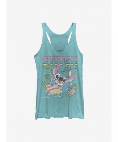 Disney Lilo & Stitch Aloha Stitch Girls Tank $8.29 Tanks