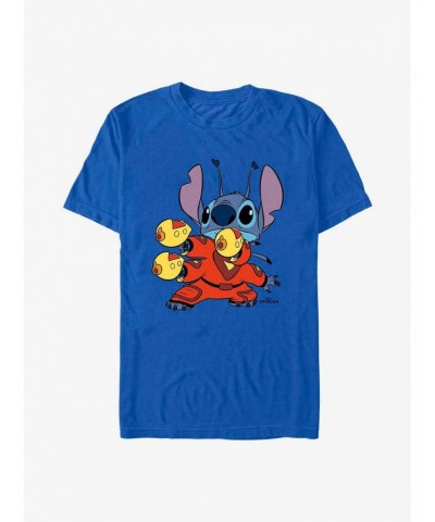 Disney Lilo & Stitch Stick 'Em Up T-Shirt $5.74 T-Shirts