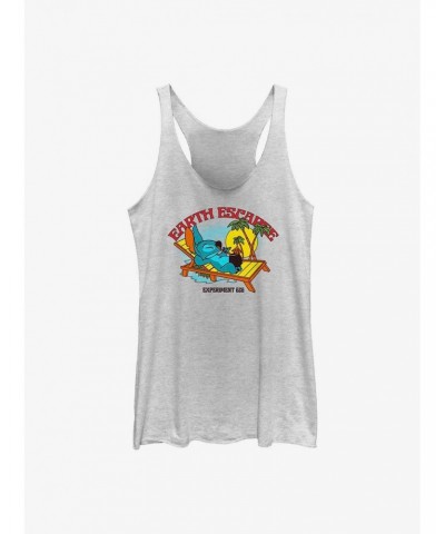 Dsny Lilo Stch Lazy Stitch Girls Raw Edge Tank $10.36 Tanks