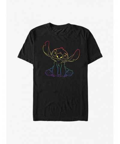 Extra Soft Disney Lilo & Stitch Pride Stitch T-Shirt $7.42 T-Shirts