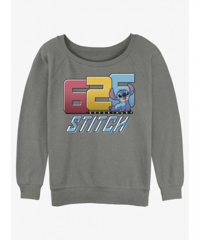 Disney Lilo & Stitch Experiment 626 Girls Slouchy Sweatshirt $10.92 Sweatshirts