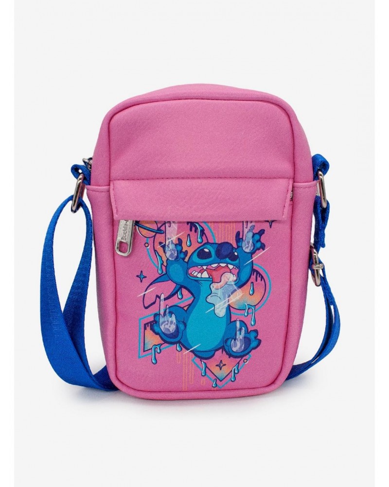 Disney Lilo & Stitch Sliding In Space Crossbody $11.85 Crossbody