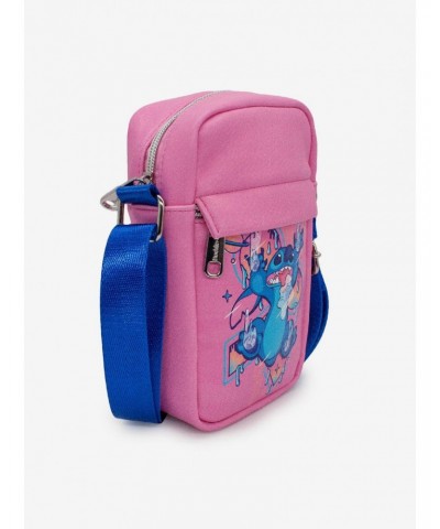 Disney Lilo & Stitch Sliding In Space Crossbody $11.85 Crossbody