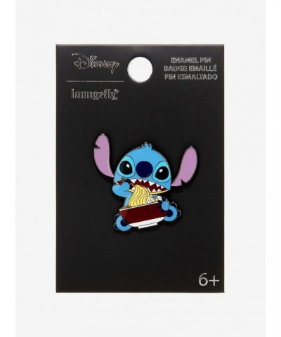 Loungefly Disney Lilo & Stitch Ramen Enamel Pin $3.64 Pins