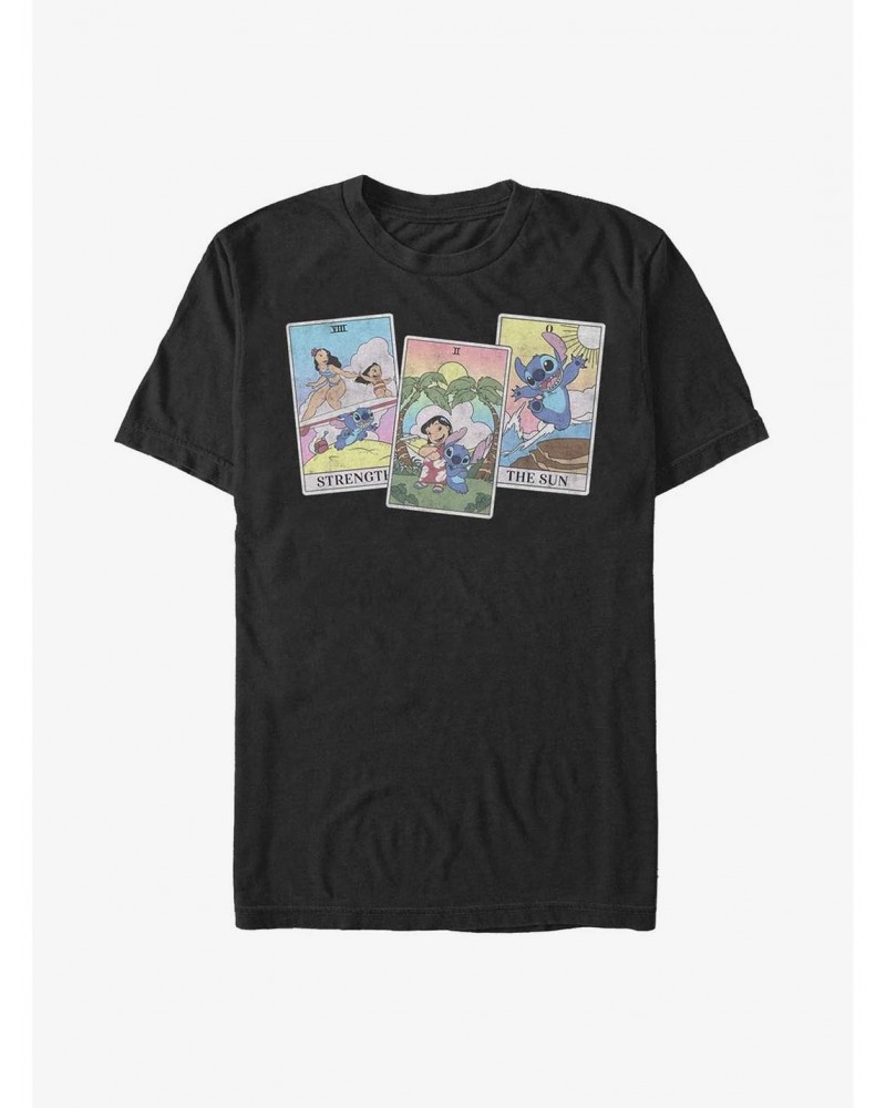 Disney Lilo & Stitch Tarot Cards T-Shirt $8.03 T-Shirts