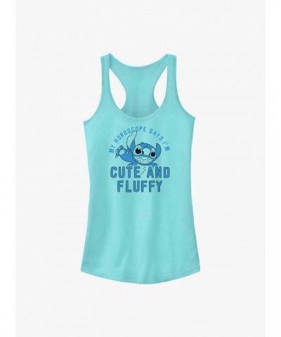 Dsny Lilo Stch Fluffy Horoscope Girls Tank $6.37 Tanks