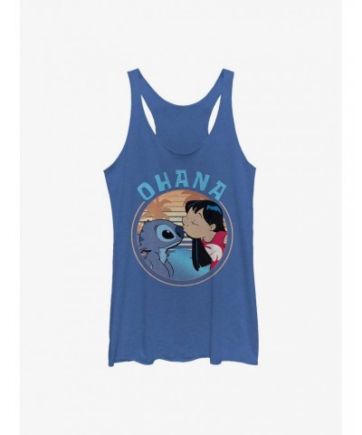 Disney Lilo & Stitch Ohana Frame Girls Tank $10.36 Tanks