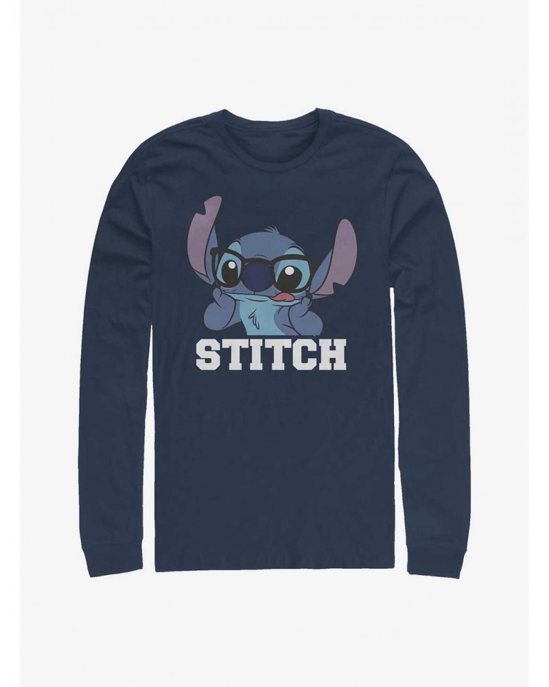 Disney Lilo & Stitch Tongue Out Long-Sleeve T-Shirt $8.95 T-Shirts