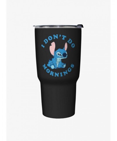 Disney Lilo & Stitch No Mornings Travel Mug $11.48 Mugs