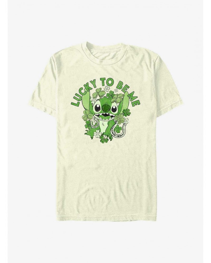 Disney Lilo & Stitch Lucky Shamrock Stitch T-Shirt $6.69 T-Shirts