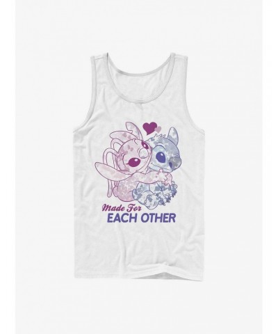 Disney Lilo & Stitch Made For Eachother Tank $9.56 Tanks