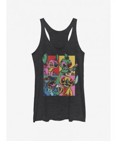 Disney Lilo & Stitch Grunge Stitch Girls Tank $7.25 Tanks