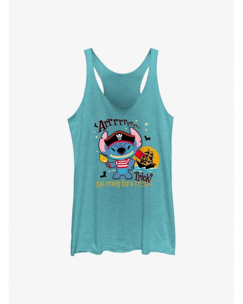 Disney Lilo & Stitch Pirate Stitch Girls Tank $10.15 Tanks