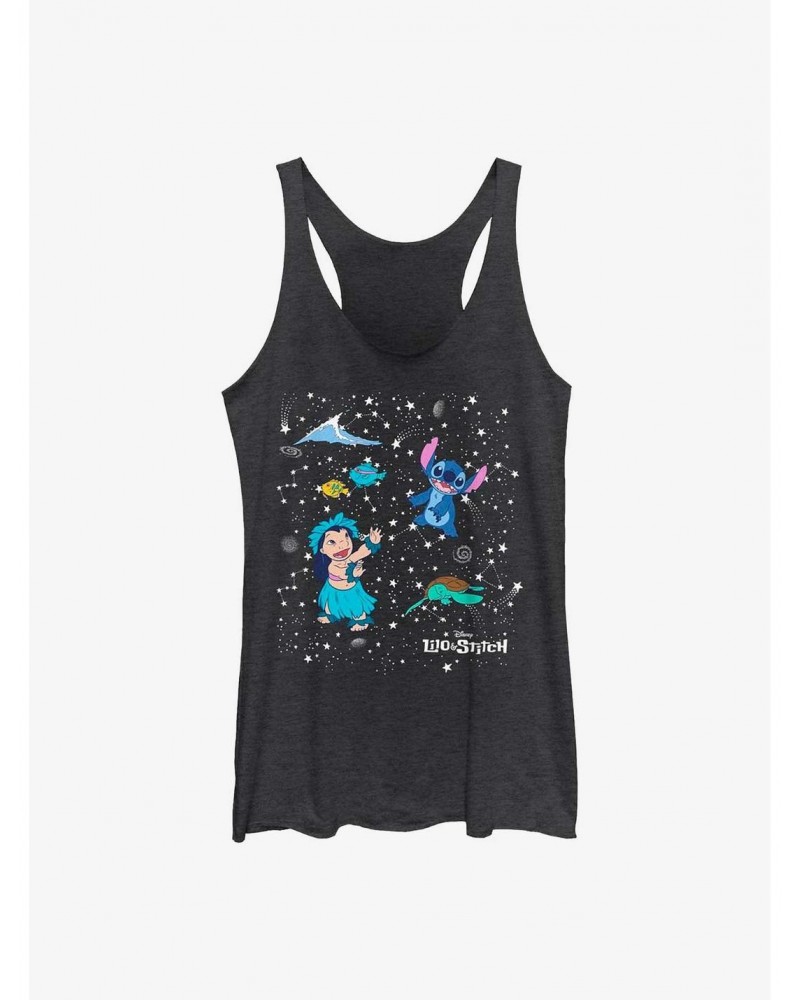 Disney Lilo & Stitch Constellation Girls Tank $7.04 Tanks