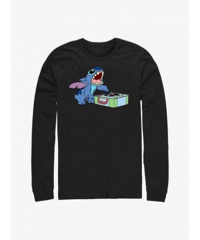 Disney Lilo & Stitch DJ Stitch Long-Sleeve T-Shirt $8.69 T-Shirts