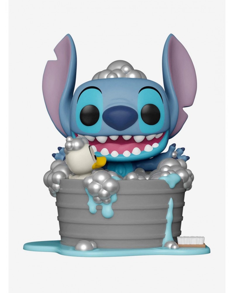 Funko Disney Lilo & Stitch Pop! Deluxe Stitch In Bathtub Vinyl Figure 2022 HT Expo Exclusive $14.05 T-Shirts