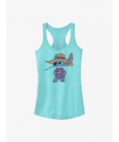 Disney Lilo & Stitch Howdy Stitch Girls Tank $6.57 Tanks