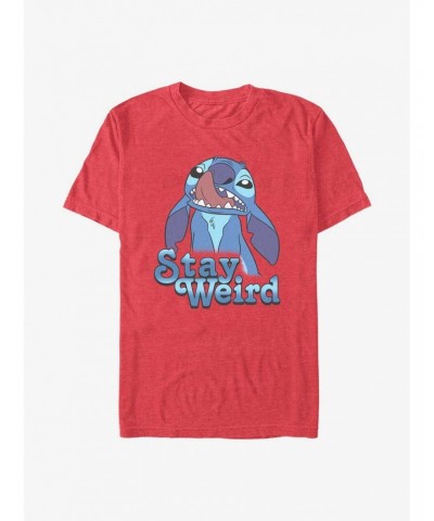 Disney Lilo & Stitch Stay Weird T-Shirt $9.37 T-Shirts