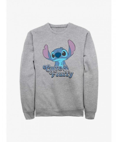 Disney Lilo & Stitch Fluffy Stitch Sweatshirt $10.63 Sweatshirts