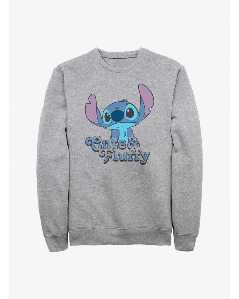 Disney Lilo & Stitch Fluffy Stitch Sweatshirt $10.63 Sweatshirts