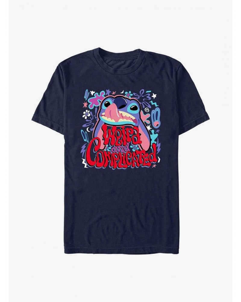 Disney Lilo & Stitch Weird and Complicated T-Shirt $6.88 T-Shirts