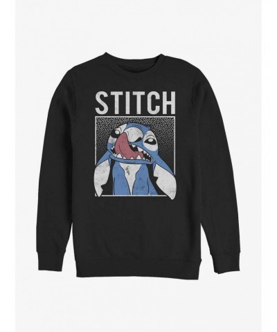 Disney Lilo & Stitch Savage Stitch Crew Sweatshirt $12.10 Sweatshirts