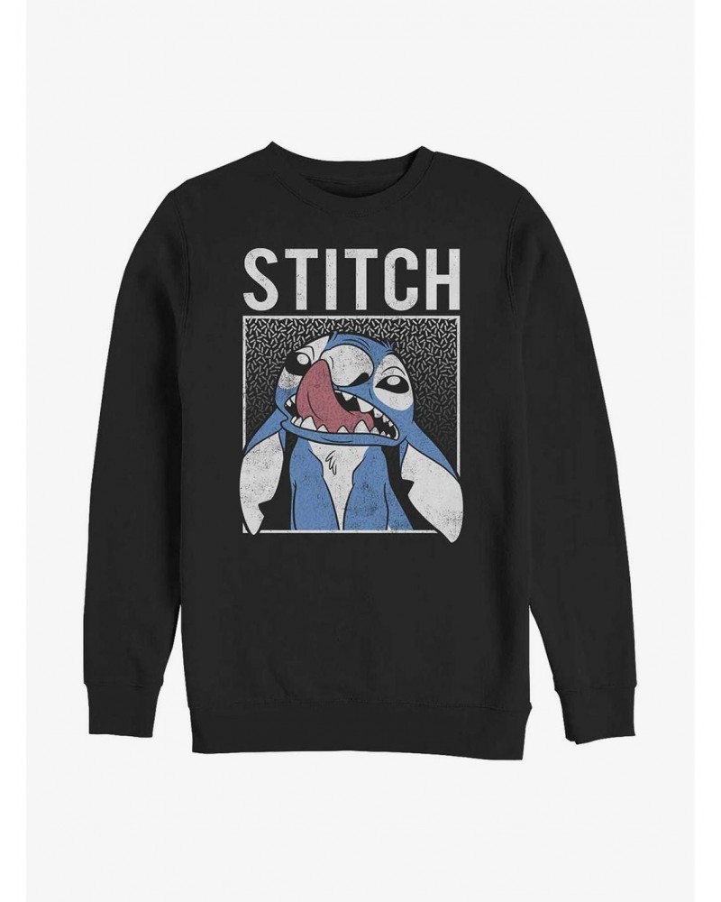 Disney Lilo & Stitch Savage Stitch Crew Sweatshirt $12.10 Sweatshirts