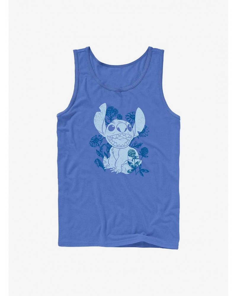 Disney Lilo & Stitch Floral Sketch Tank $9.16 Tanks