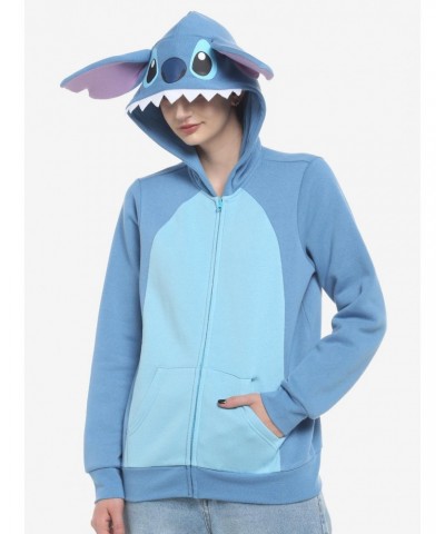 Disney Lilo & Stich Ears Girls Hoodie $15.37 Hoodies