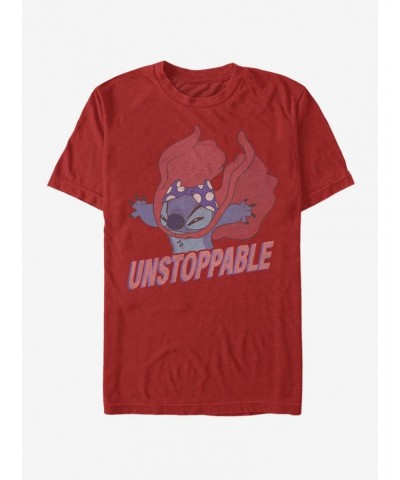 Disney Lilo & Stitch Unstoppable Stitch T-Shirt $7.27 T-Shirts