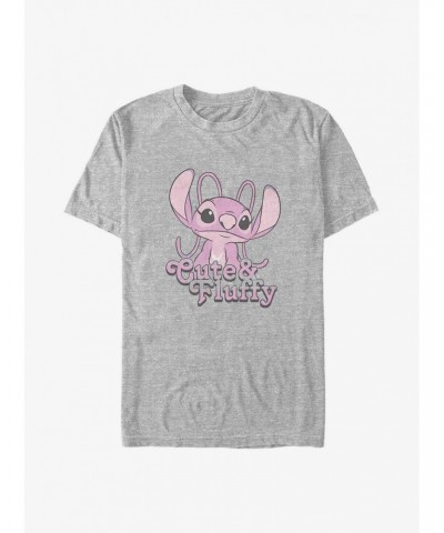 Disney Lilo & Stitch Cute & Fluffy Angel Big & Tall T-Shirt $7.89 T-Shirts