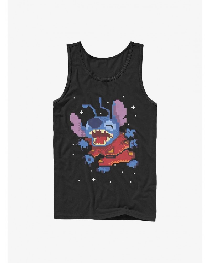 Disney Lilo & Stitch Pixel Tank $9.56 Tanks