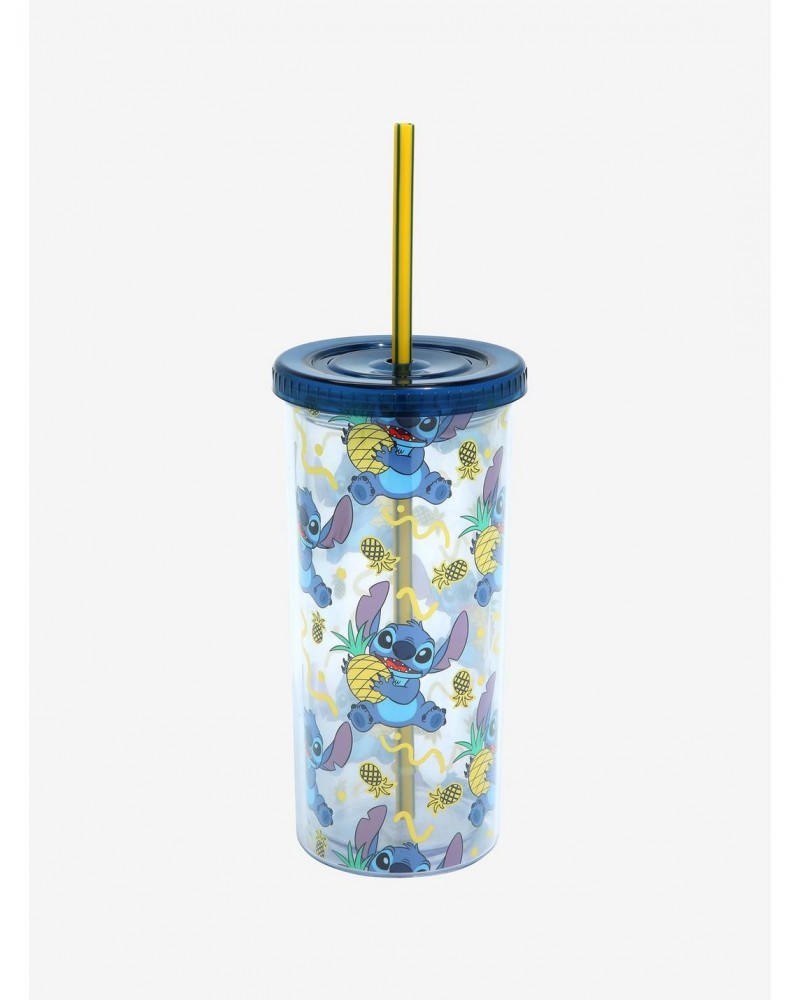 Disney Lilo & Stitch Pineapple Acrylic Travel Cup $6.25 Cups