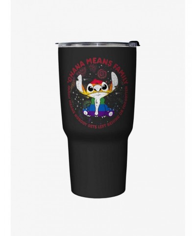 Disney Lilo & Stitch Ohana Pride Travel Mug $11.00 Mugs