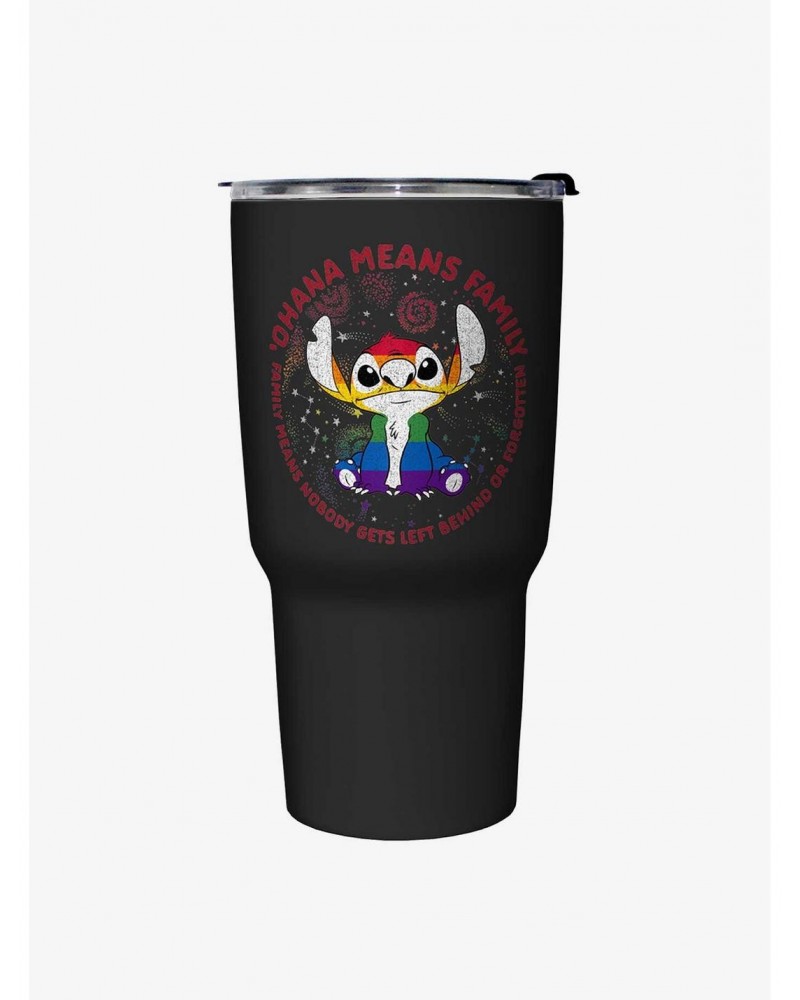 Disney Lilo & Stitch Ohana Pride Travel Mug $11.00 Mugs