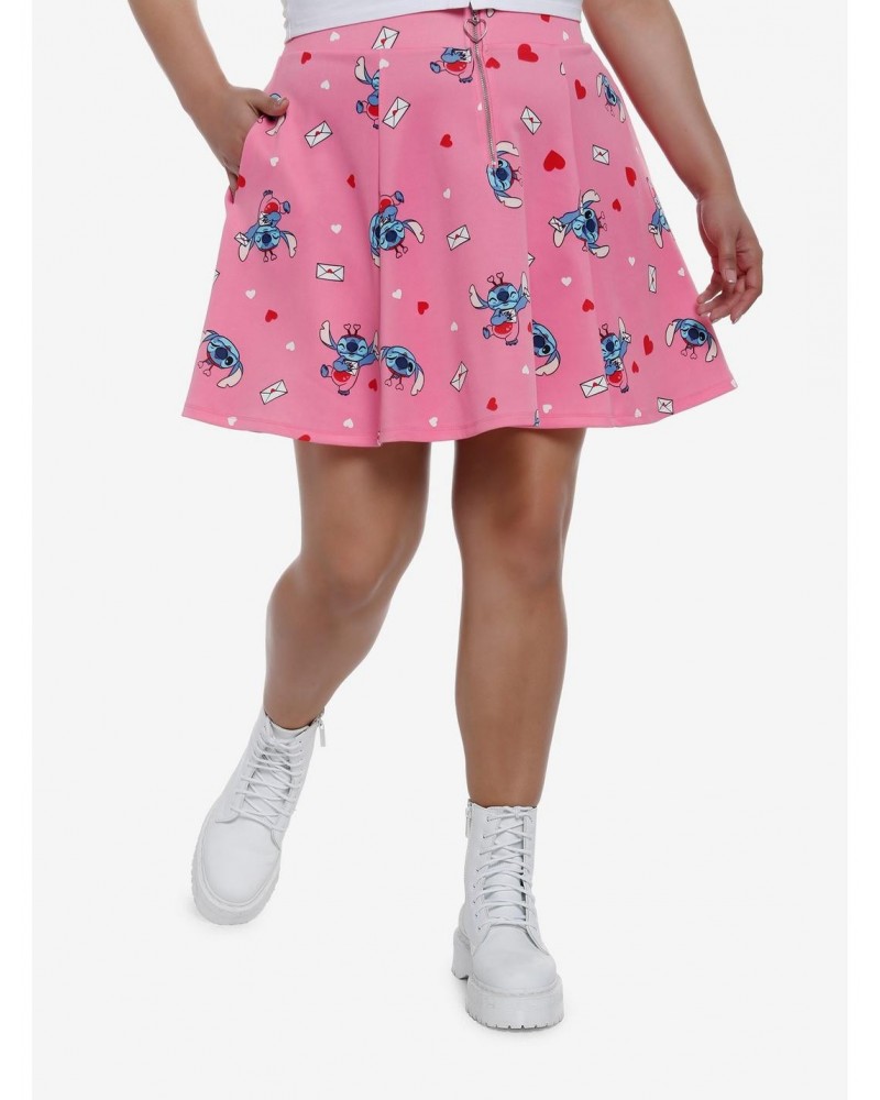 Her Universe Disney Lilo & Stitch Lovebug Skirt Plus Size $6.06 Skirts