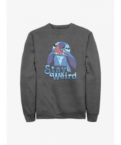 Disney Lilo & Stitch Stay Weird Sweatshirt $9.74 Sweatshirts