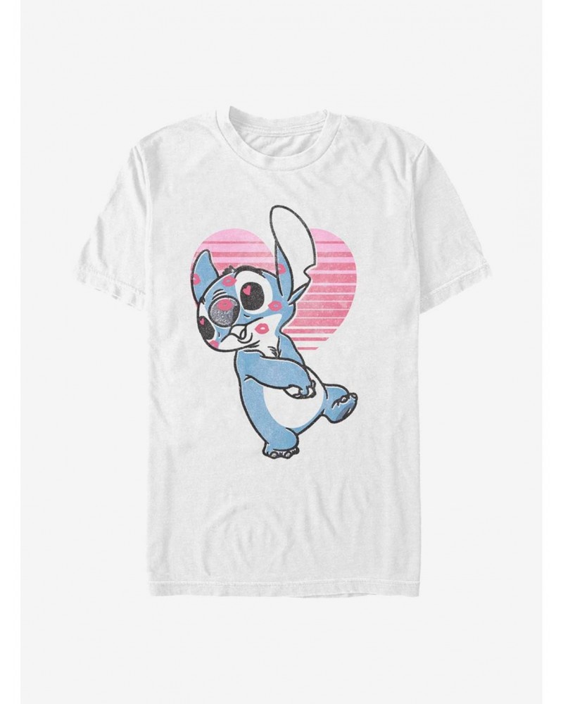 Disney Lilo & Stitch Kissy Faced T-Shirt $7.27 T-Shirts