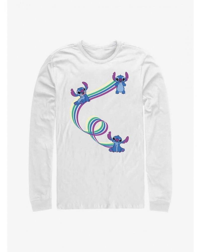 Disney Lilo & Stitch Ribbon Stitches Long-Sleeve T-Shirt $11.58 T-Shirts