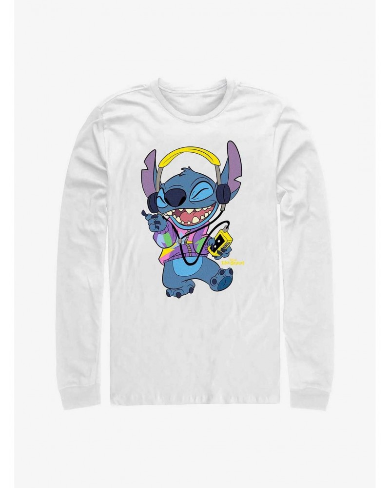 Disney Lilo & Stitch Rockin' Stitch Long-Sleeve T-Shirt $12.90 T-Shirts