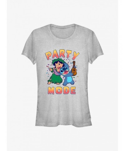 Disney Lilo & Stitch Party Mode Girls T-Shirt $9.36 T-Shirts