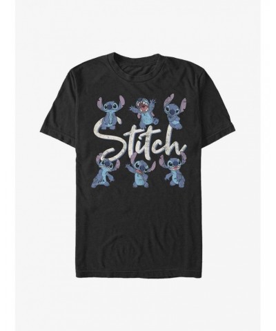 Disney Lilo & Stitch Poses T-Shirt $9.37 T-Shirts