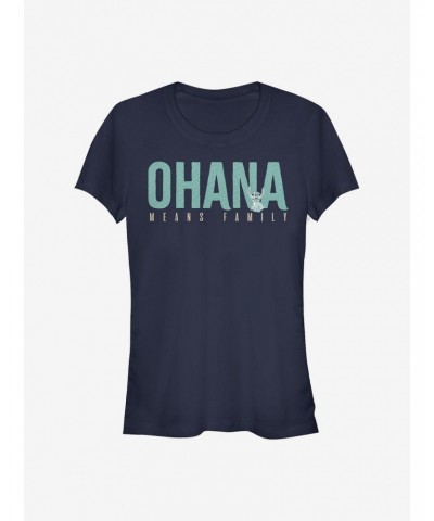 Disney Lilo & Stitch Ohana Bold Girls T-Shirt $8.96 T-Shirts