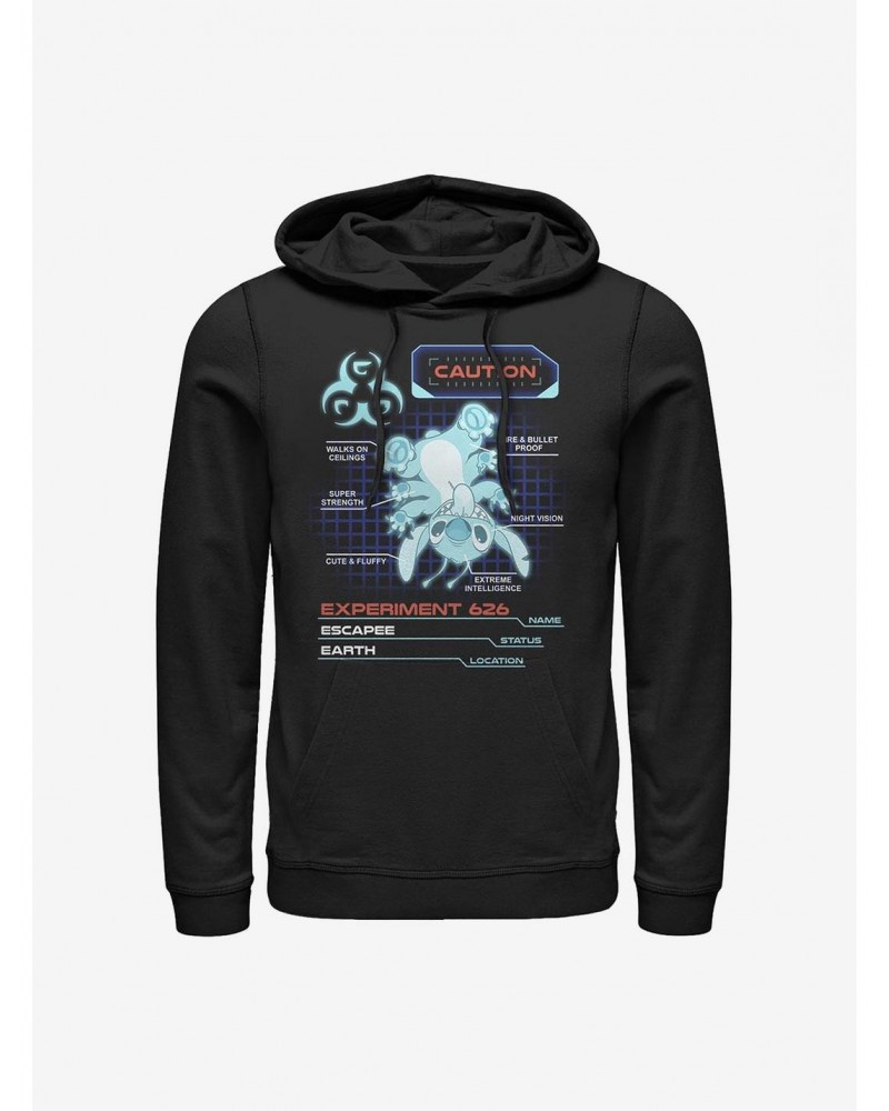 Disney Lilo & Stitch Experiment 626 Hoodie $12.93 Hoodies