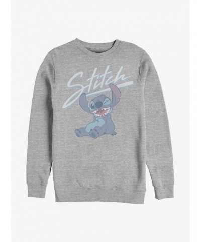 Disney Lilo & Stitch Wink Crew Sweatshirt $13.28 Sweatshirts