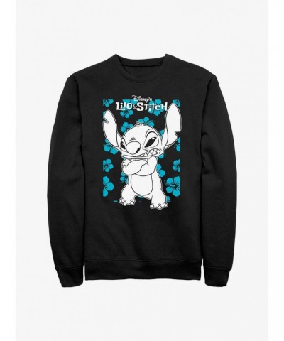 Disney Lilo & Stitch Grumpy Stitch Sweatshirt $8.86 Sweatshirts